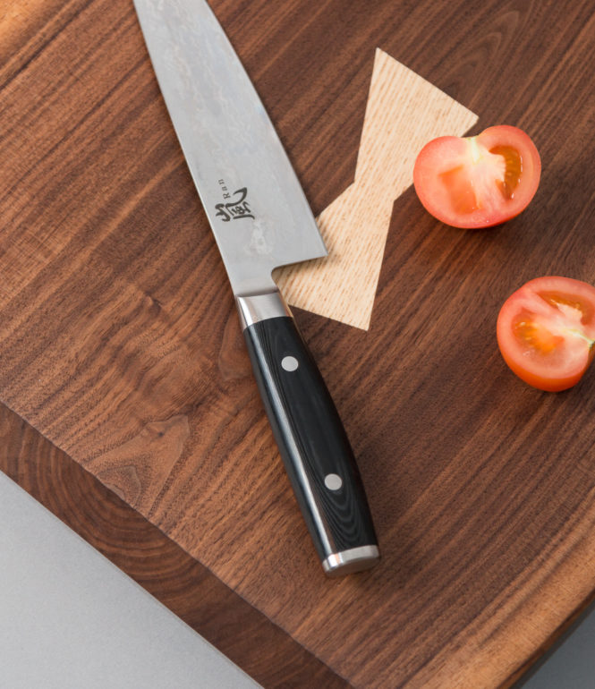 Luomus Woodwork Leikkuulankku pähkinä-2